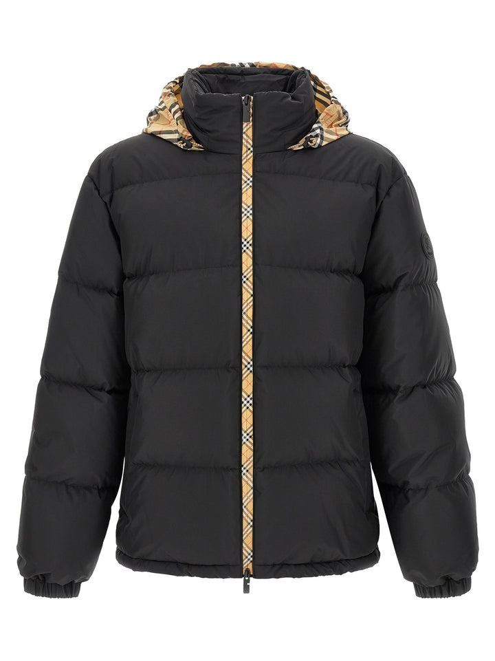 Burberry Snowdon Puffer Jackets - Nero | 8ae2d4614b60663daf3baba181cd1331fd444744