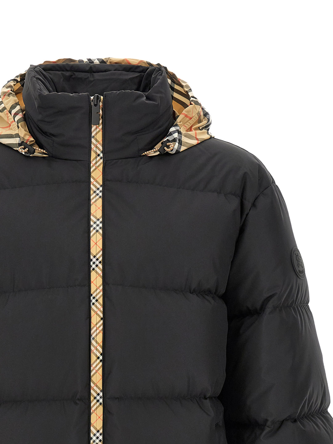 Burberry Snowdon Puffer Jackets - Nero | 3ca73178c932c510cb5ce0c3abfec929c87fb12e