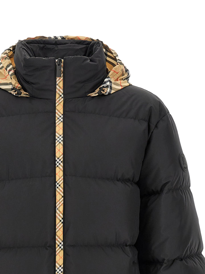 Burberry Snowdon Puffer Jackets - Nero | 3ca73178c932c510cb5ce0c3abfec929c87fb12e