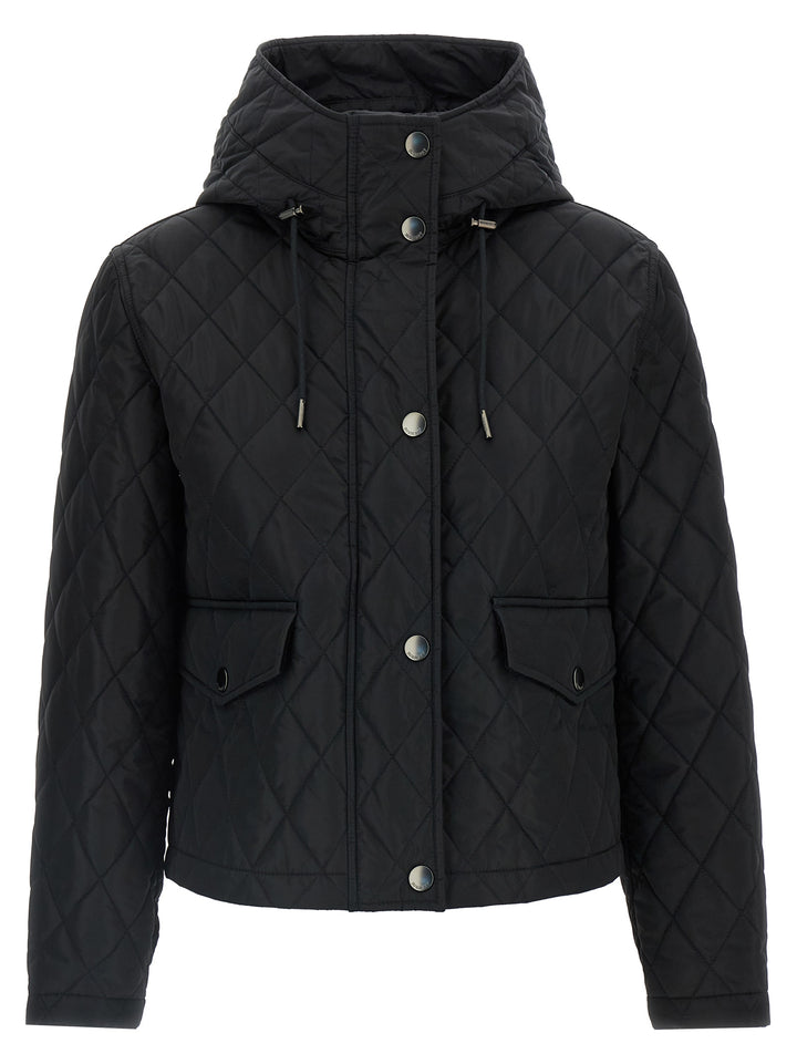 Burberry Pembroke Puffer Jackets - Nero | 286538f4f7af32afff9acef7f115f666fc770623