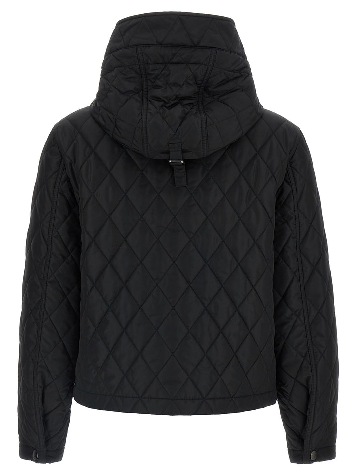 Burberry Pembroke Puffer Jackets - Nero | 03acd584b7765cf23bc88954300407f1eb05aaf3
