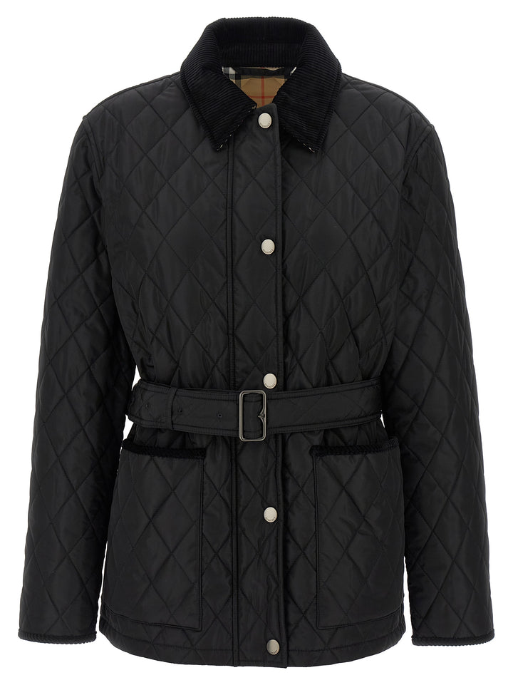 Burberry Chiltern Puffer Jackets - Nero | ed42e5b32b9f859f8bae35ab602e677287bfae68