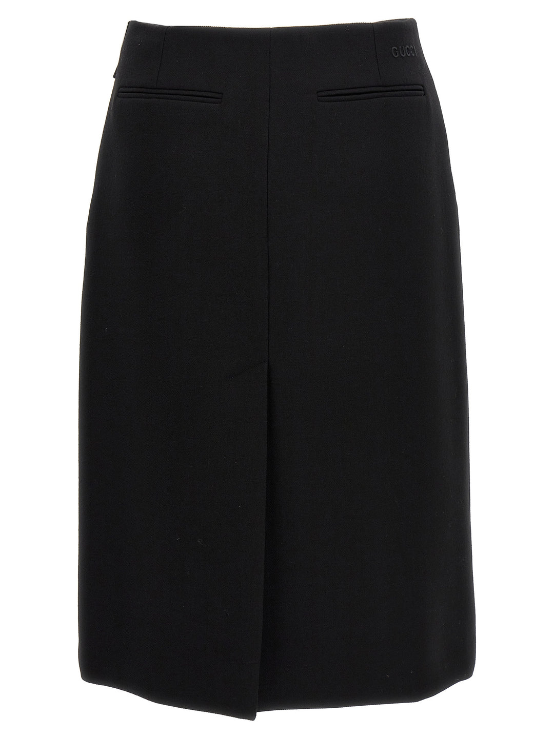 Gucci Crêpe Skirt Gonne - Nero | e3bb2b2e1cb48bff281efb6ef05e0e3ee3861469