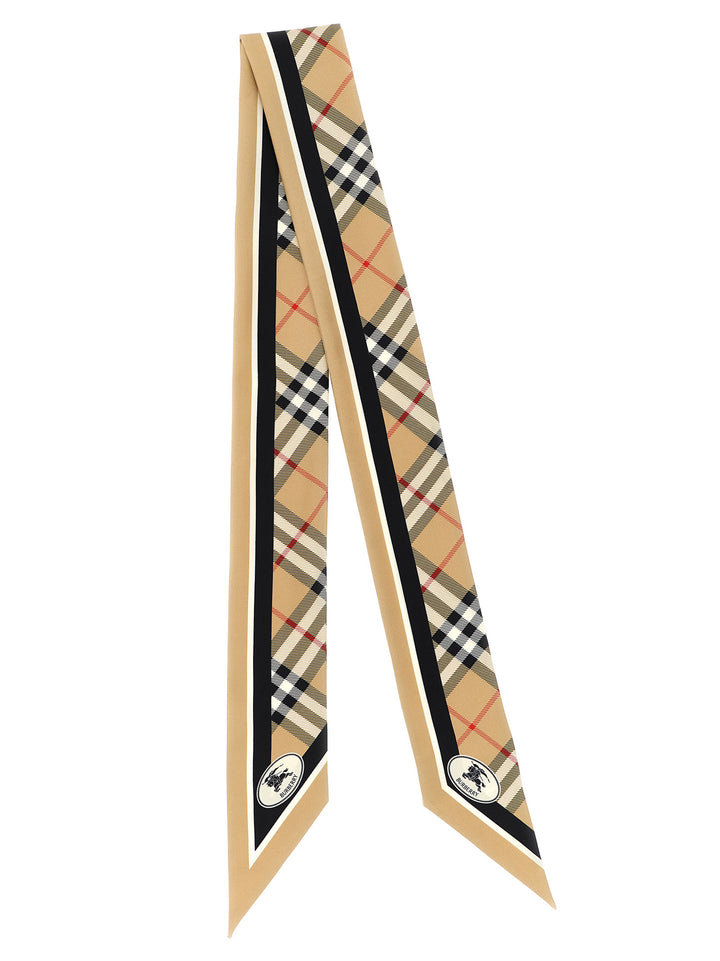 Burberry Silk Bandeau Sciarpe - Beige | 9ca26a4c5e078d9a336ed7841fdfd92e4c86746e