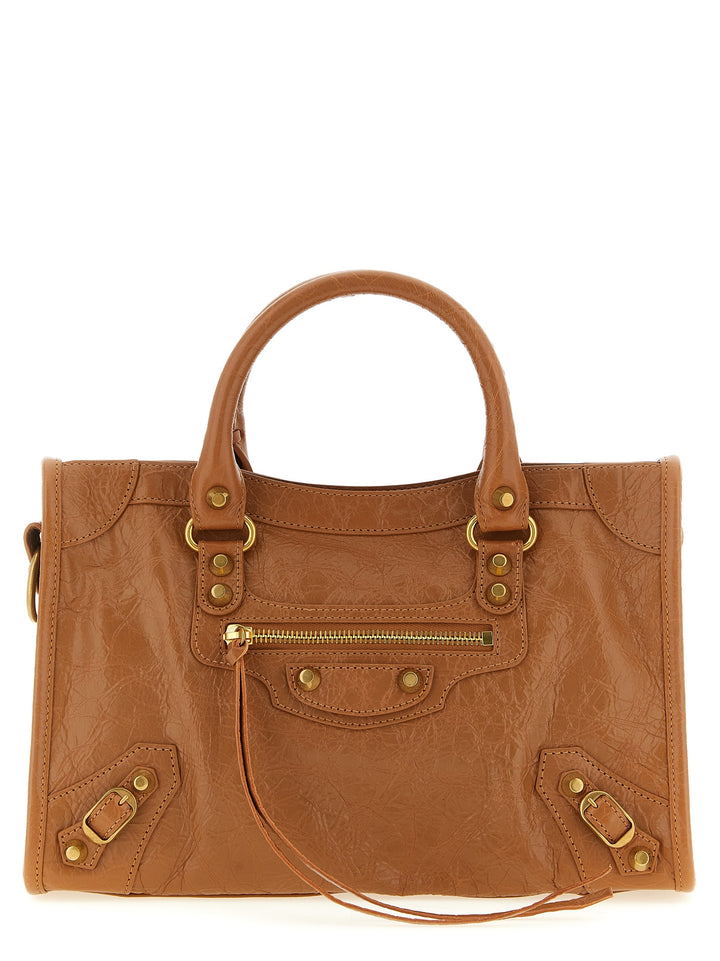 Balenciaga Le City S Borse a Mano - Marrone | 1d7ede3c2d5501ee49f05f397aa67e83a61e3ec5