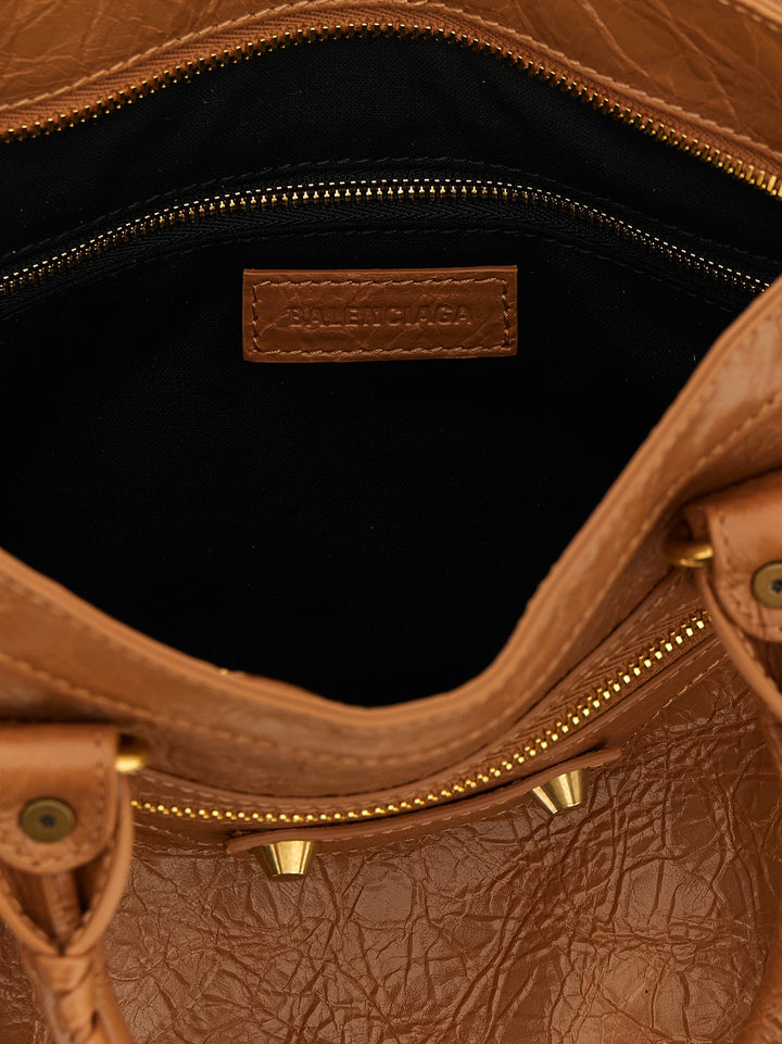 Balenciaga Le City S Borse a Mano - Marrone | 6d28b281c9ca2581f232b58d09e551bbe49a1141