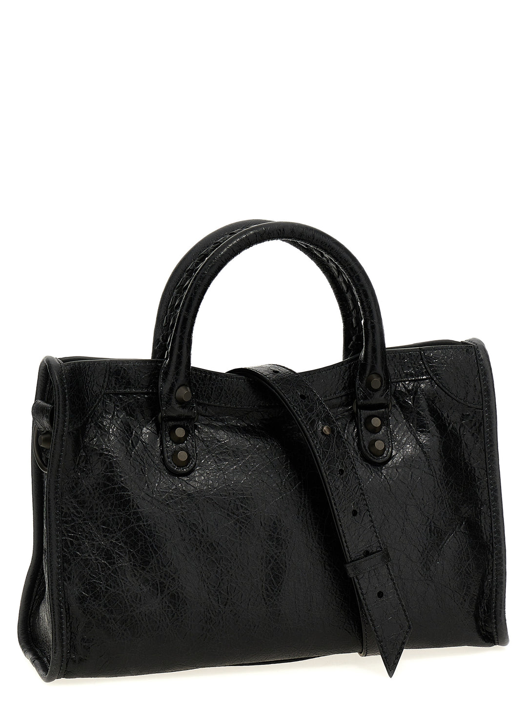 Balenciaga Le City Bag S Borse a Mano - Nero | 84b9512a85dc7fa771fc2f1193208923c8fb5642