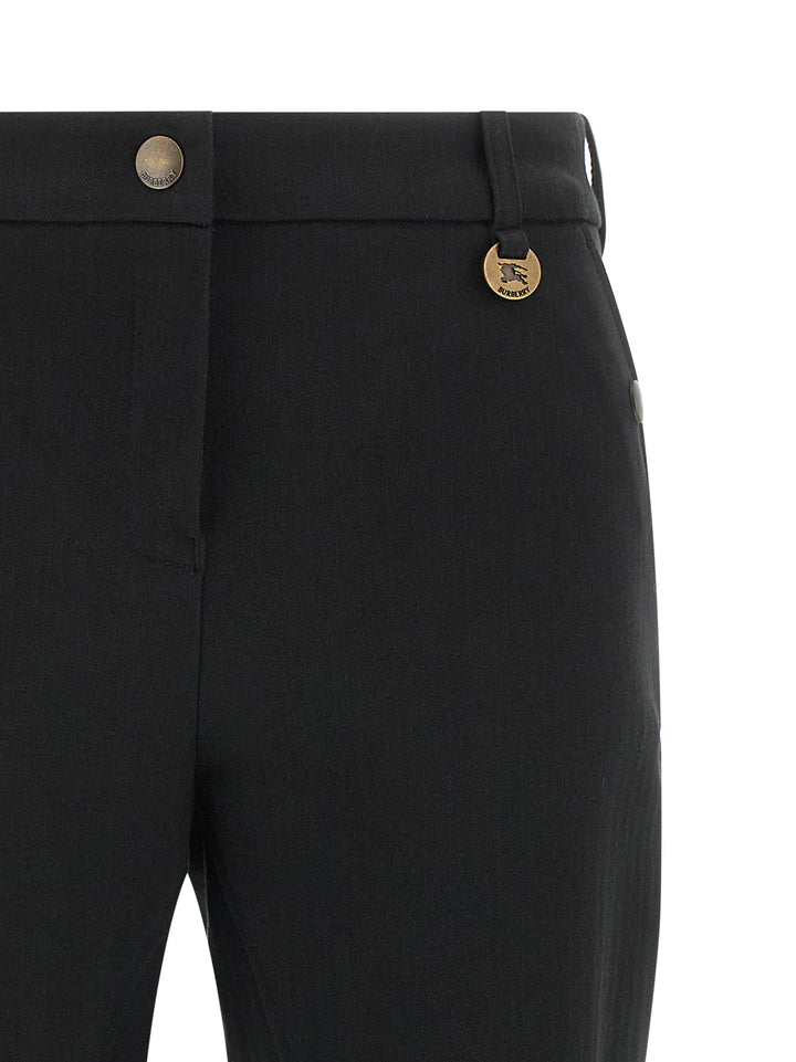 Burberry Anne Pantaloni - Nero | 95e16394cbc618ad4bf8fb24d57a92694410383c