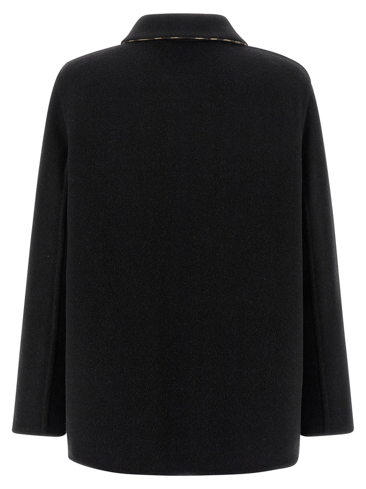 Burberry Burberry Check Lining Jacket, Puffer Jackets - Nero | a870966eddddbb84cf1c9a8f1ad4a360506c5615