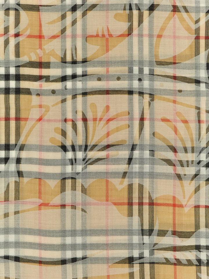 Burberry Equestrian Knight Design Sciarpe - Beige | a37ce143b9347f8e66662f18d1127aade005a1b8