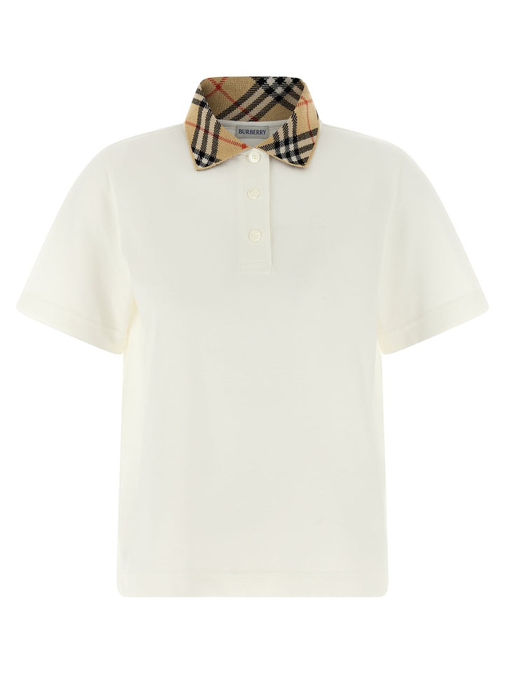 Burberry Imogen Polo - Bianco | 423827fb65b38419ee6a9ac1c361161dc9e23a8e