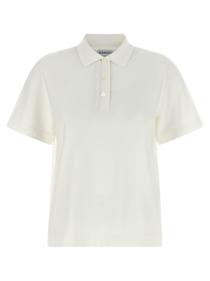 Burberry Priscilla Polo - Bianco | 806aa944c4cf777ac61c1988c535815299526524