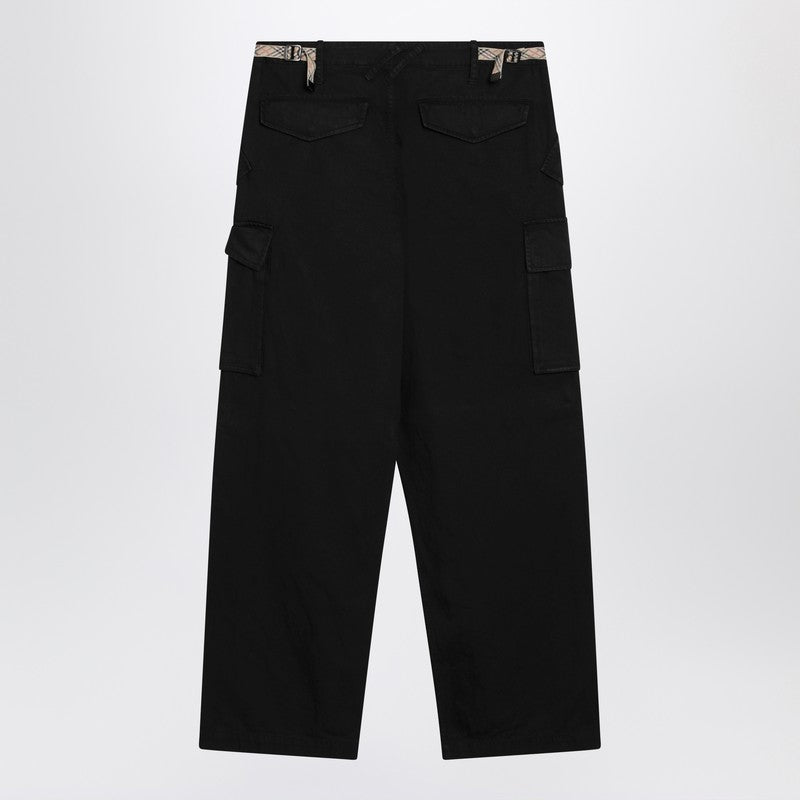 Burberry Pantaloni - Nero | eeebd5dfa2569dc5f4f933adbbf2a4ec70a137bc
