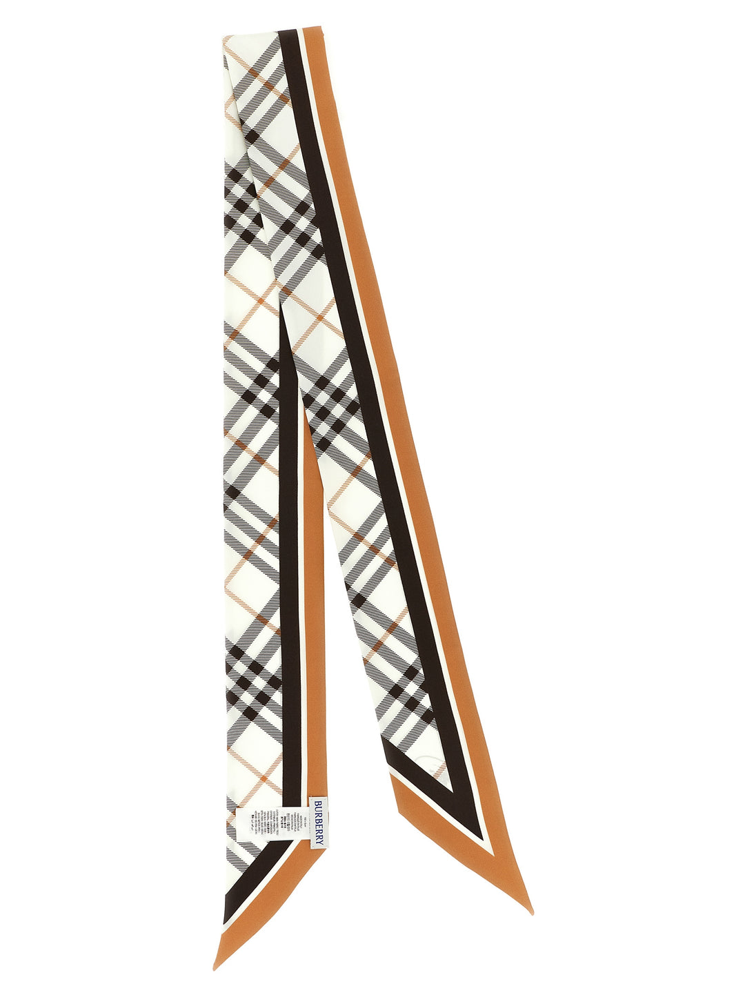 Burberry Twilly Check Sciarpe - Multicolor | 63c2a1562541f338f4a019767ceaabc7d9611159