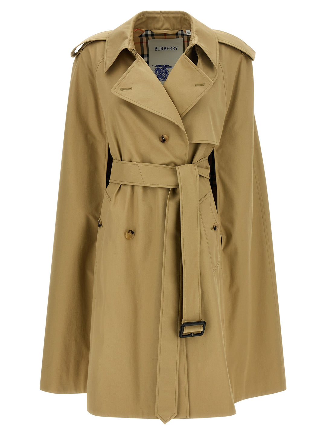 Burberry Bellemont Mantelle - Beige | 74d0c5f0f228eb87f7feacdeeb4df634c2ebf7a3