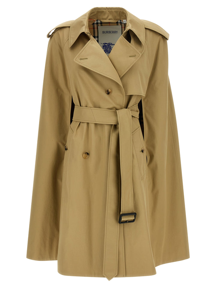 Burberry Bellemont Mantelle - Beige | 74d0c5f0f228eb87f7feacdeeb4df634c2ebf7a3