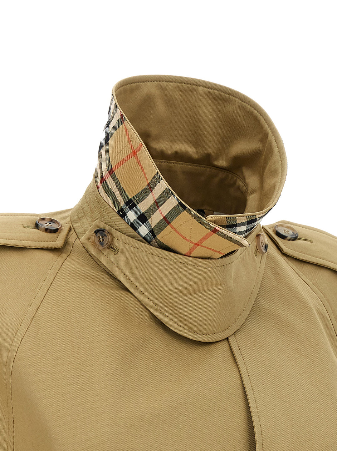 Burberry Bellemont Mantelle - Beige | ed57f31245d36de45287754e6d369cbce4fd2fe7