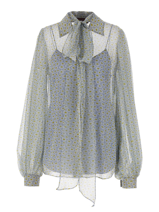 Chiffon Shirt Camicie Grigio