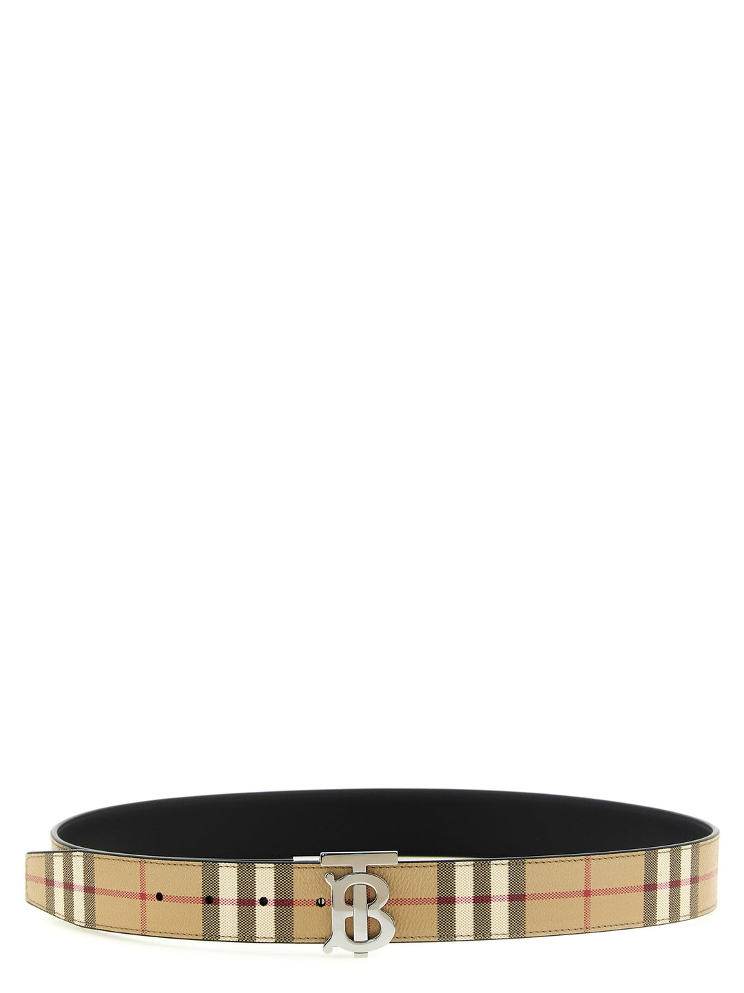 Burberry Logo Buckle Reversible Belt Cinture - Beige | 8f5ec08edc11e55a1254619f9b48a1bc7557b667