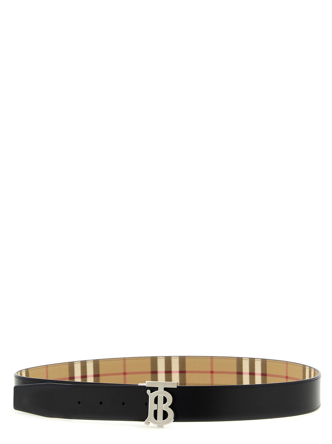 Burberry Logo Buckle Reversible Belt Cinture - Beige | 178e4deda947fb0362b88b967b396f15c881bbd6