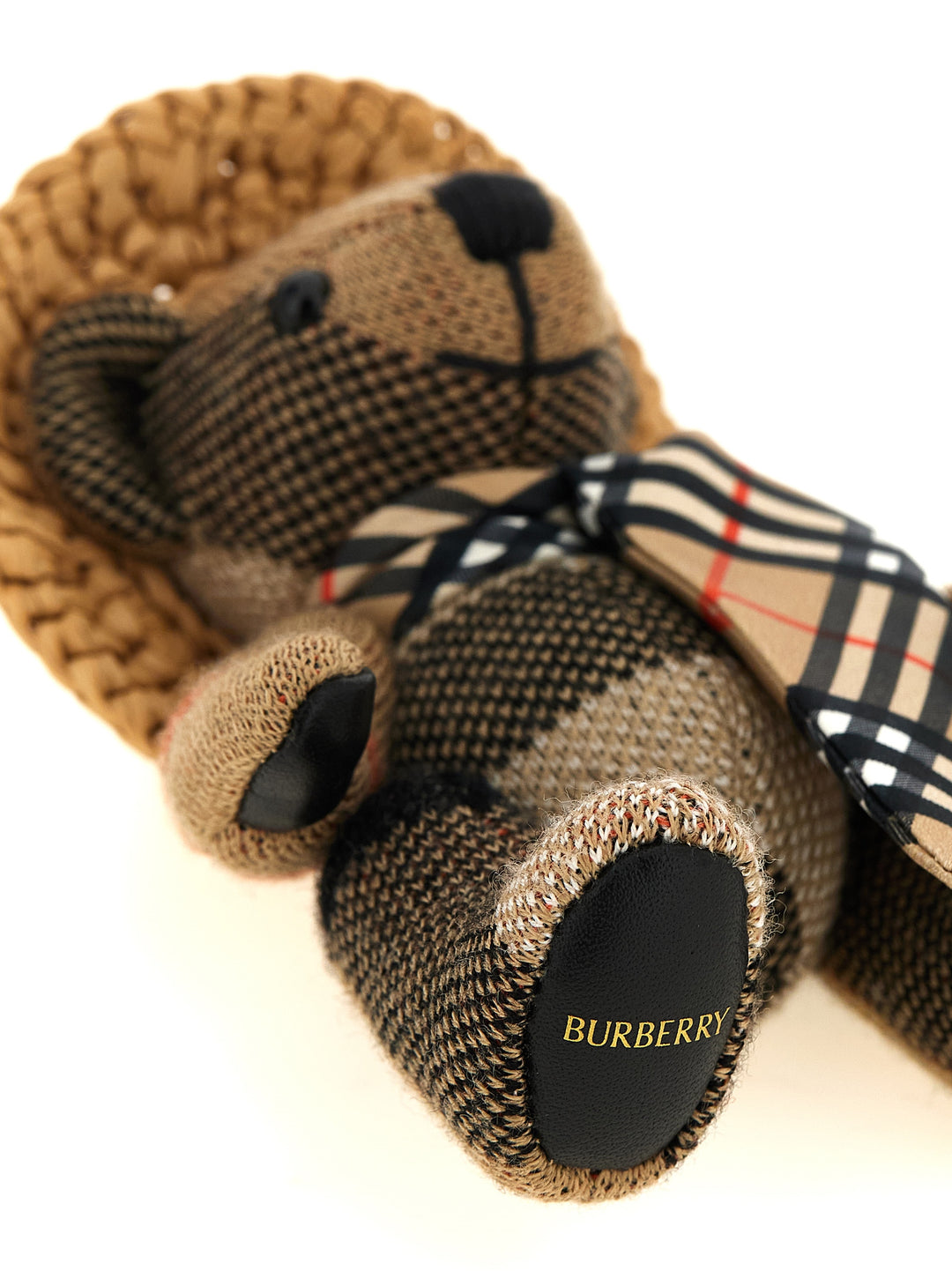 Burberry Orsetto Thomas Portachiavi - Beige | c87e4f64f7e6bf5ee000ce47fde24a3000e59d03