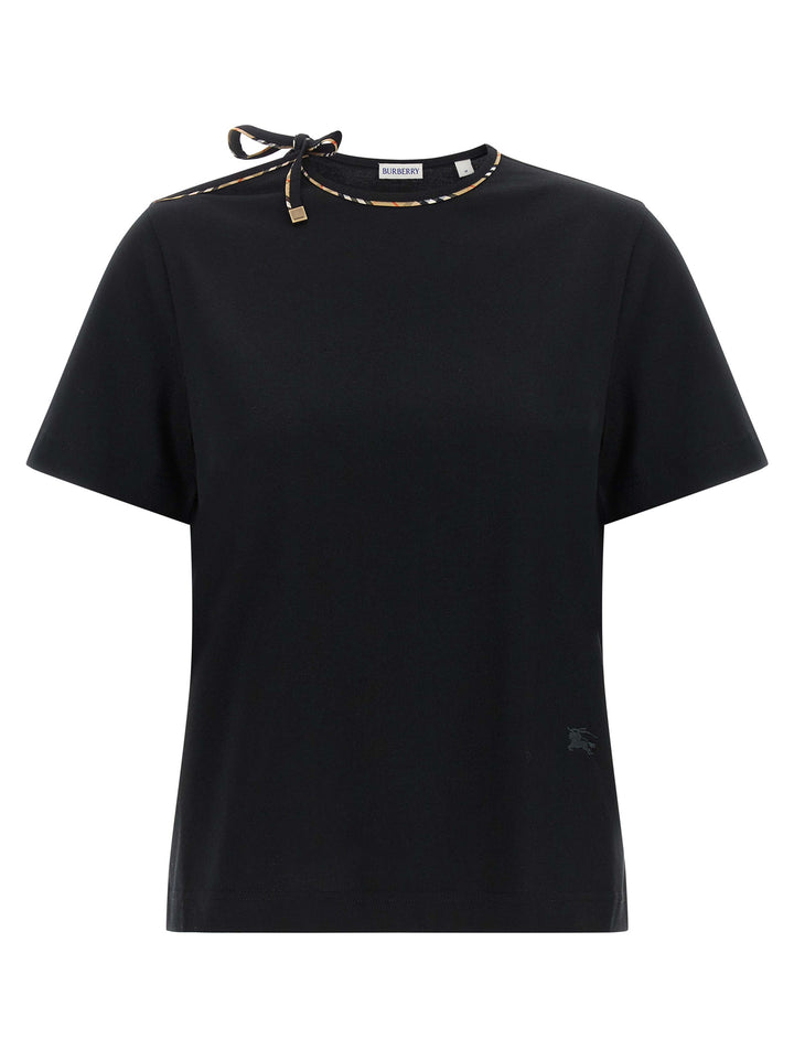 Burberry Frankie Bow T shirt - Nero | 491fb0c4c70cab5e4af38cb93958942f3193752f