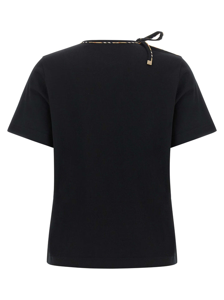 Burberry Frankie Bow T shirt - Nero | 78d802c657345207a493b3fb3b9f8741790e9dd0