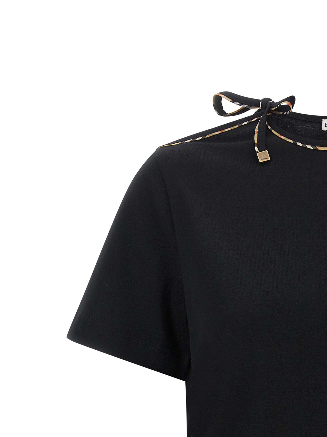 Burberry Frankie Bow T shirt - Nero | ade9e72df5c56bc38aab7a1ec13250d4b366bc10