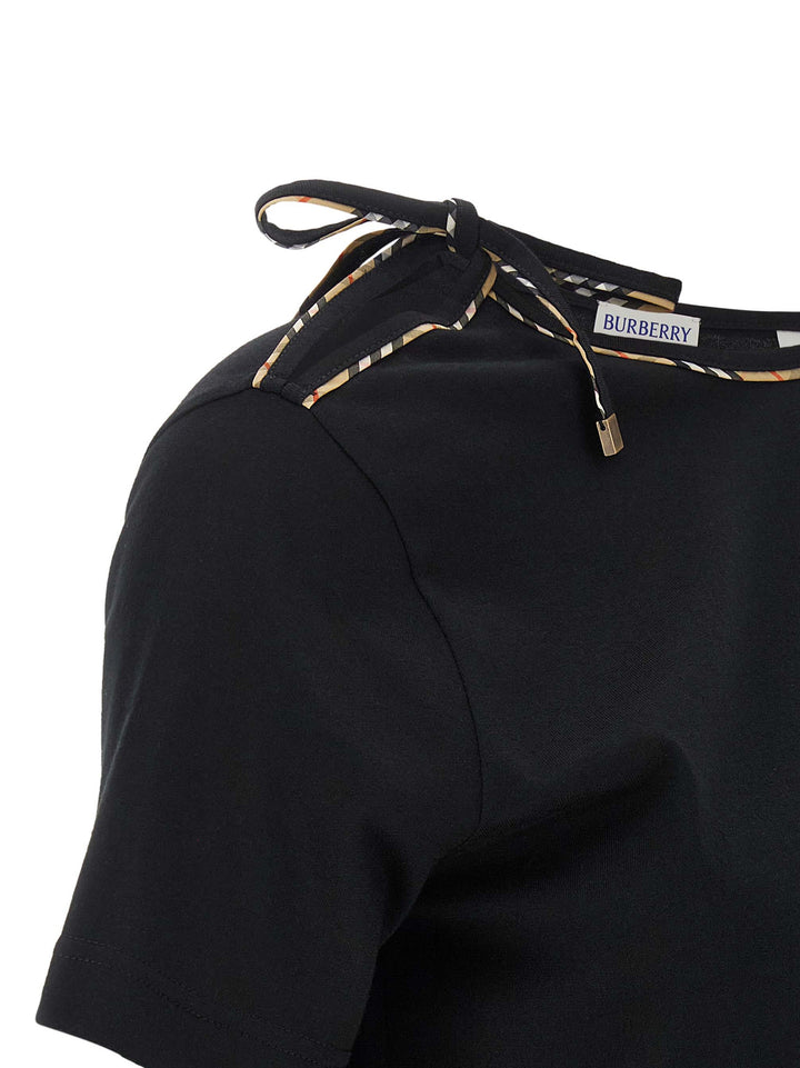 Burberry Frankie Bow T shirt - Nero | efcb52d5bffe73d4739ce4d25390e2c31feedc07
