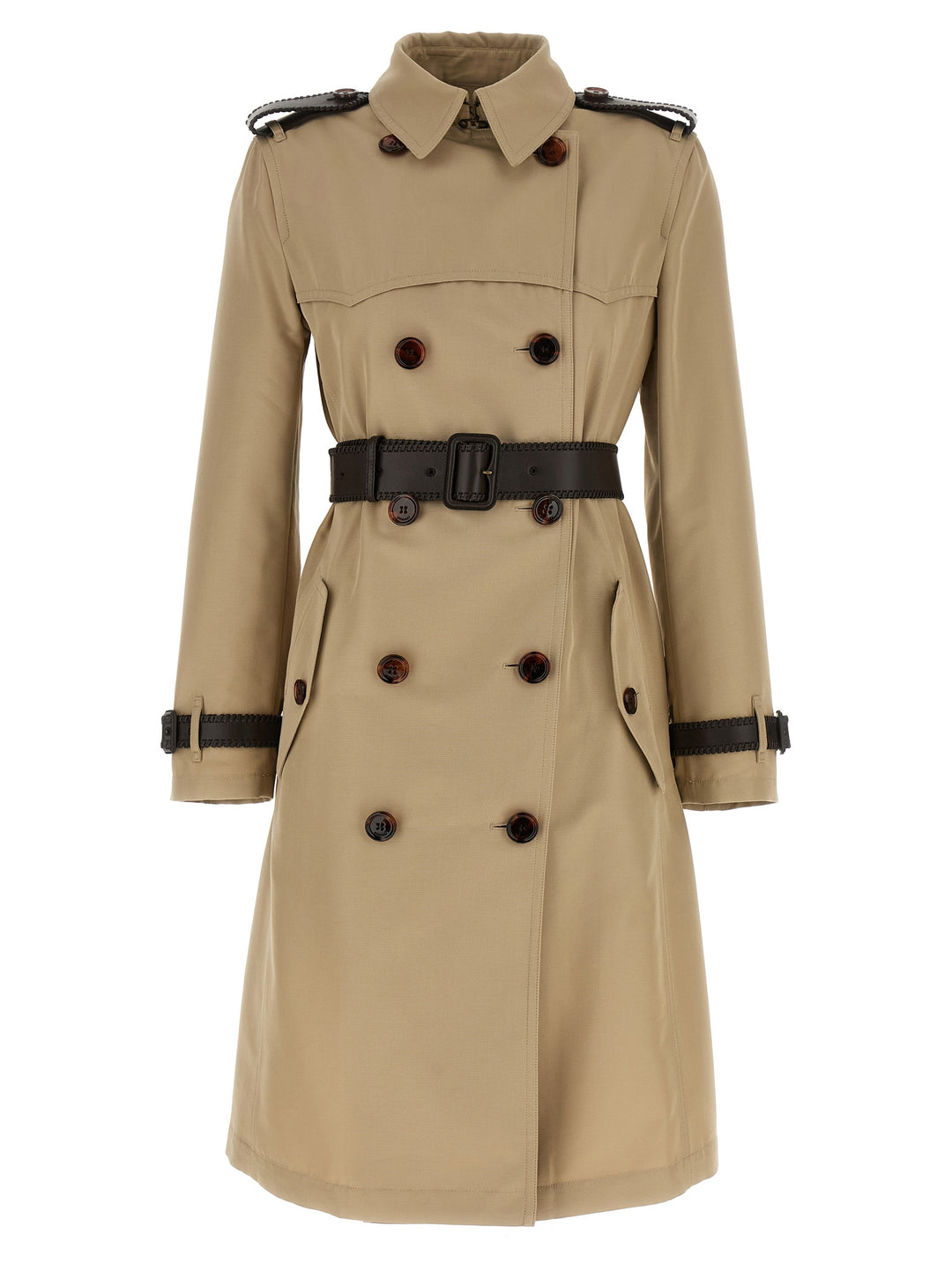 Burberry Foxfield Trench e Impermeabili - Beige | 4551359b60afbea01a0015653bfa6995661f7c91