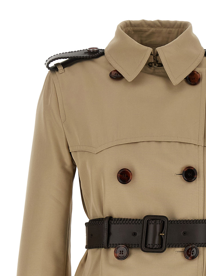 Burberry Foxfield Trench e Impermeabili - Beige | b22759970b1adba0d83d6b64c641120d39224a54