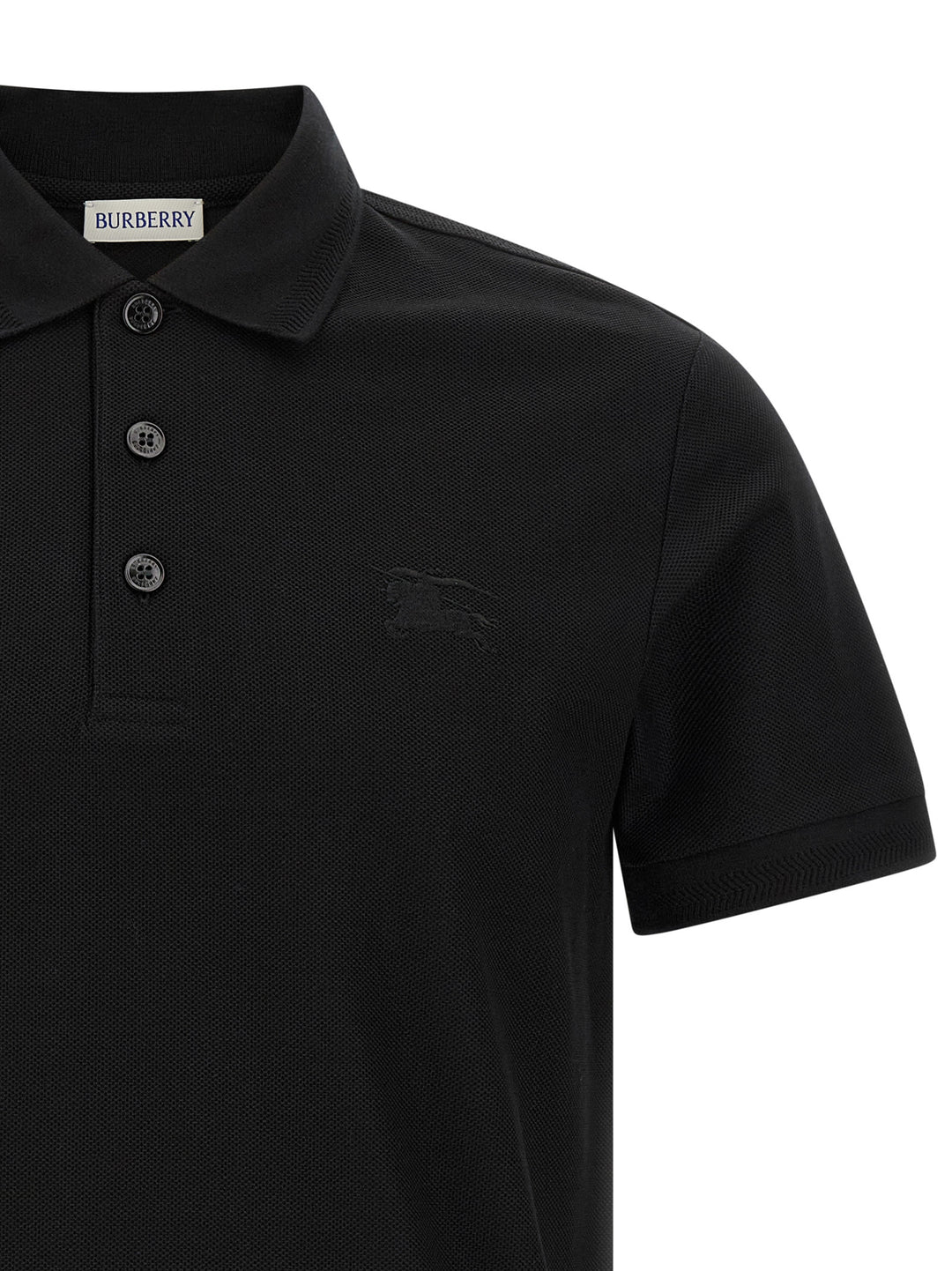 Burberry Eddie Polo - Nero | dc715e6f05076207efbcbb4b6051a72fbacb9849