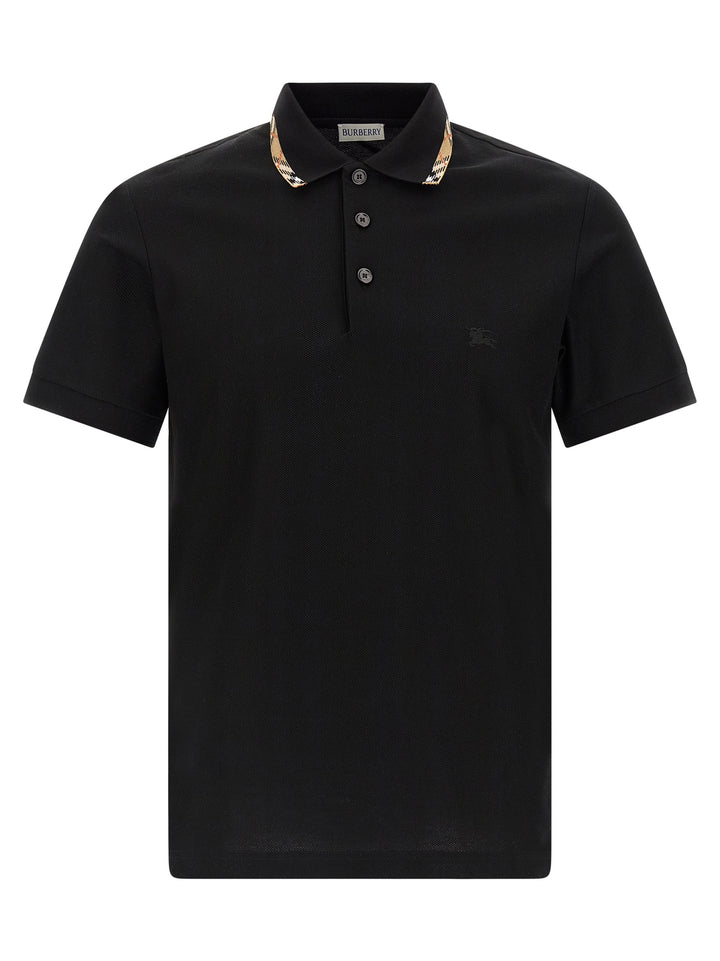 Burberry Eddie Polo - Nero | c547fcab590a2d32580e91e4a3e39f721825e588