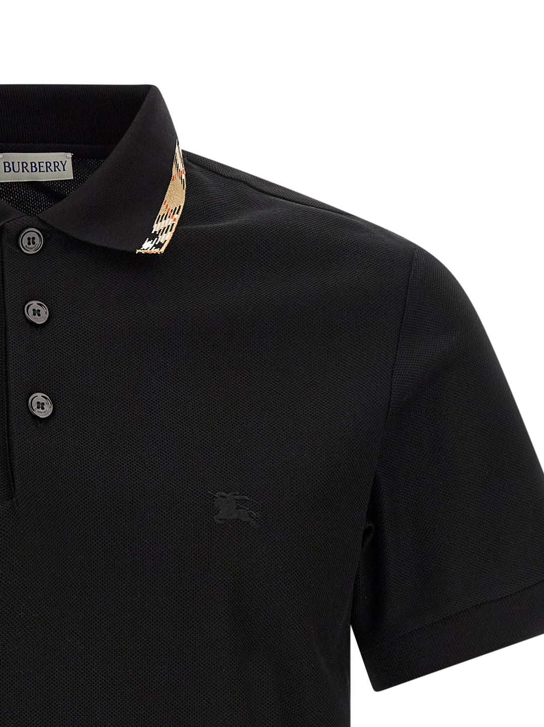 Burberry Eddie Polo - Nero | 07e98ef7490380e27df128b88193fa6dfc779fe3