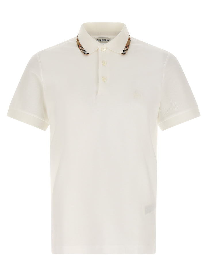 Burberry Eddie Polo - Bianco | 7b073d39ba2dab5ce9ce1a7f1ee9f8380ee61589