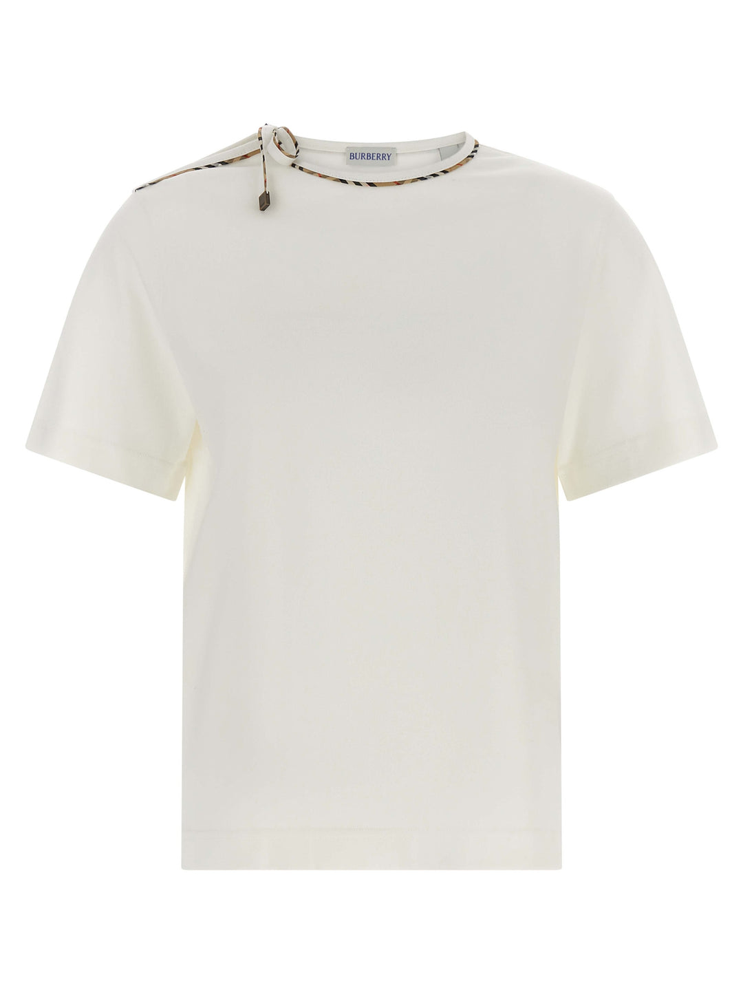 Burberry Frankie Bow T shirt - Bianco | 6a06c36caef0c04991d97bc12dfd2929364ff105