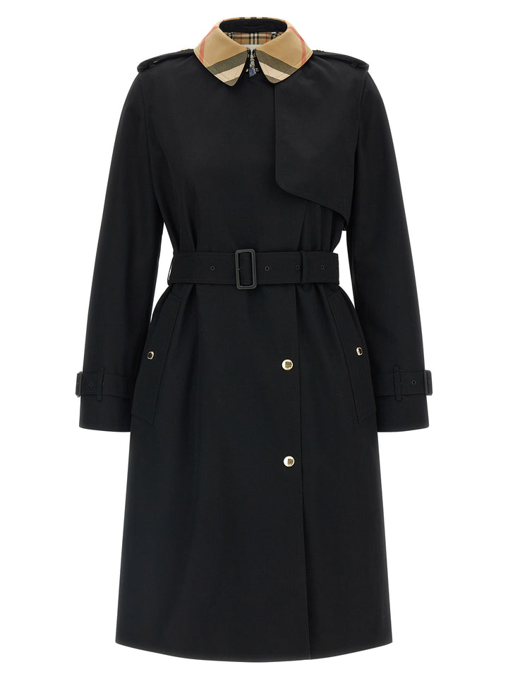Burberry Sandridge Trench e Impermeabili - Nero | e4748854158da740e47b42e271aab87f95a6bc96