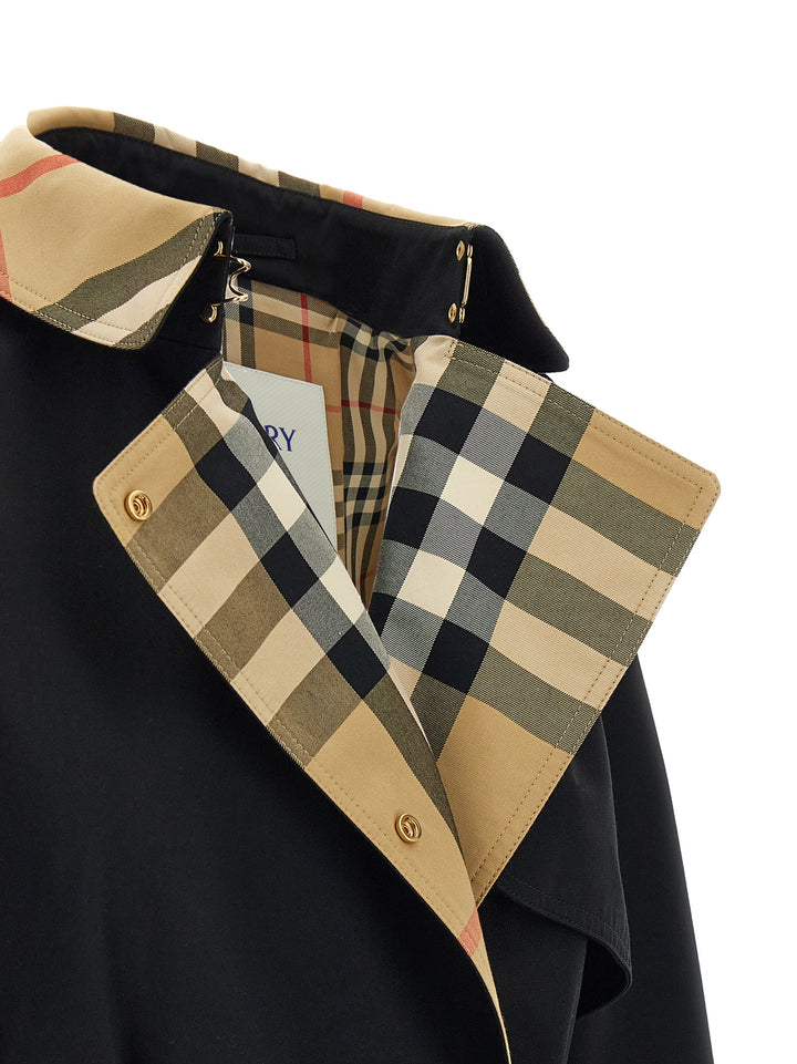 Burberry Sandridge Trench e Impermeabili - Nero | 46ebff071783ca2e5145ef07f5c106afae7e6a0e