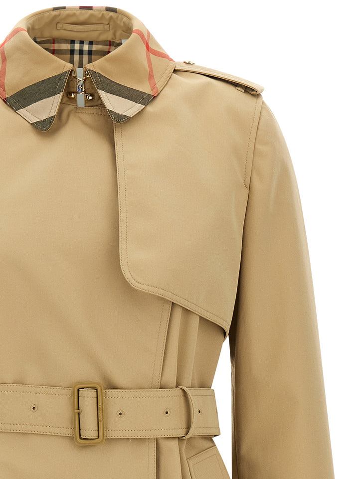 Burberry Sandridge Trench e Impermeabili - Beige | b83cd842b306e9207e538b31d60dc8654ed1bc7e
