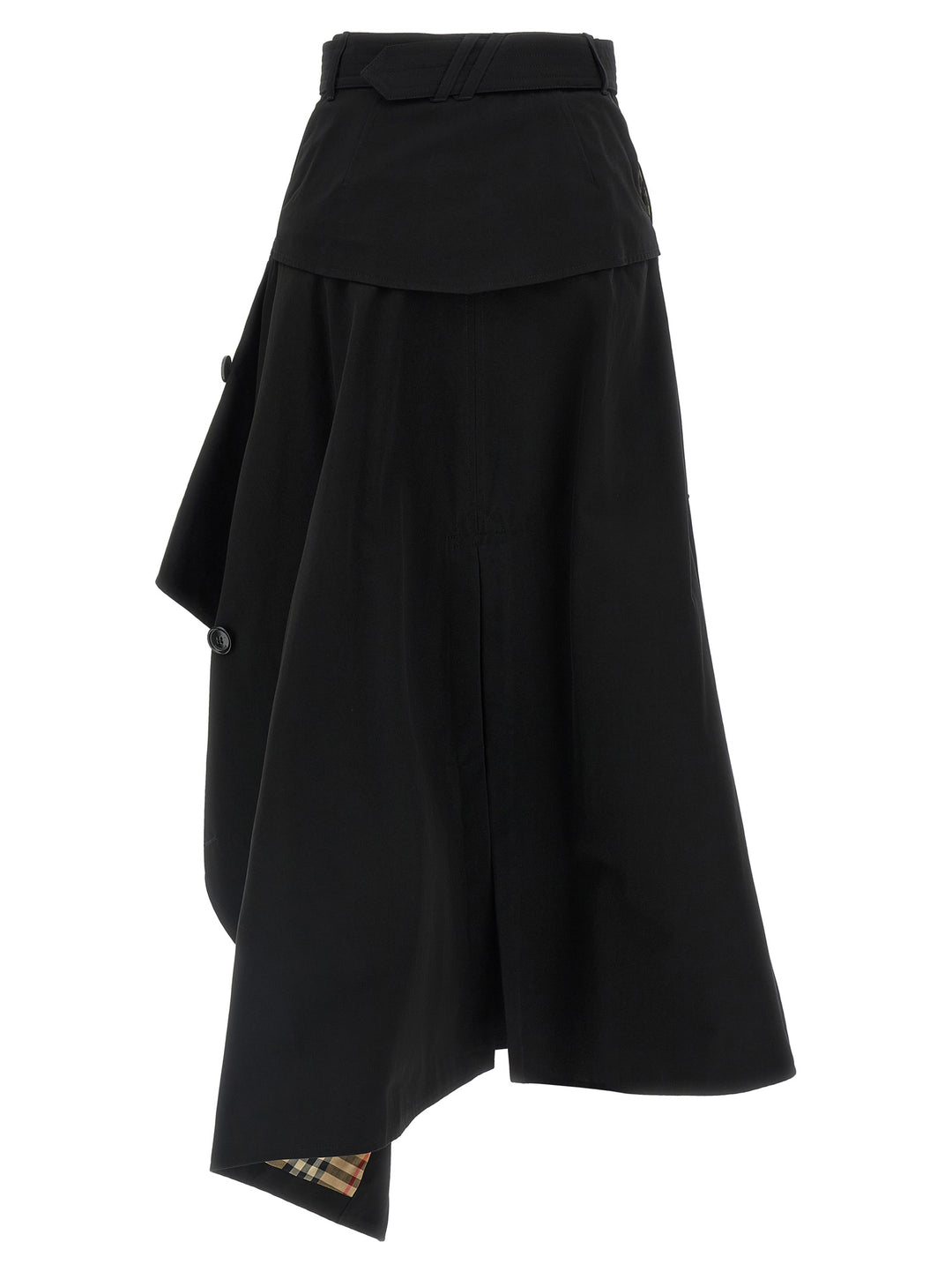 Burberry Trench Skirt Gonne - Nero | d485e847d0c6baef39e498e1e4be2f56f445d0cb