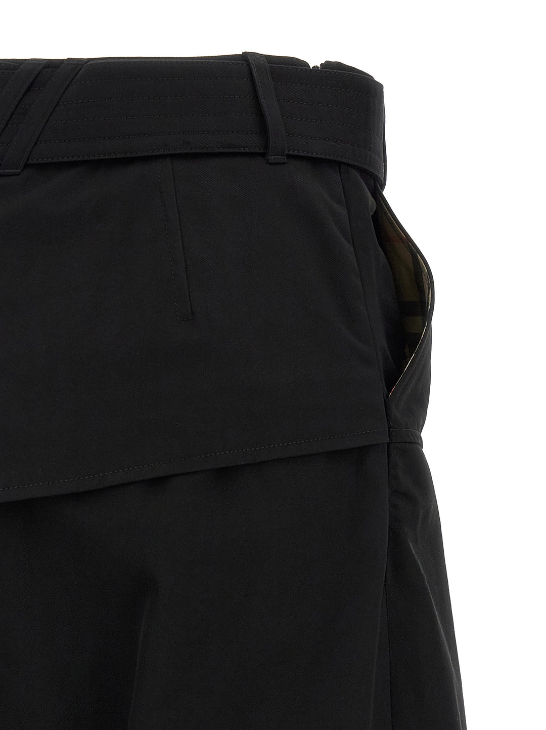Burberry Trench Skirt Gonne - Nero | af9066a72d1920a35414f6802a2b43db8154bcbb