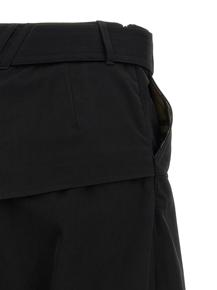 Burberry Trench Skirt Gonne - Nero | af9066a72d1920a35414f6802a2b43db8154bcbb