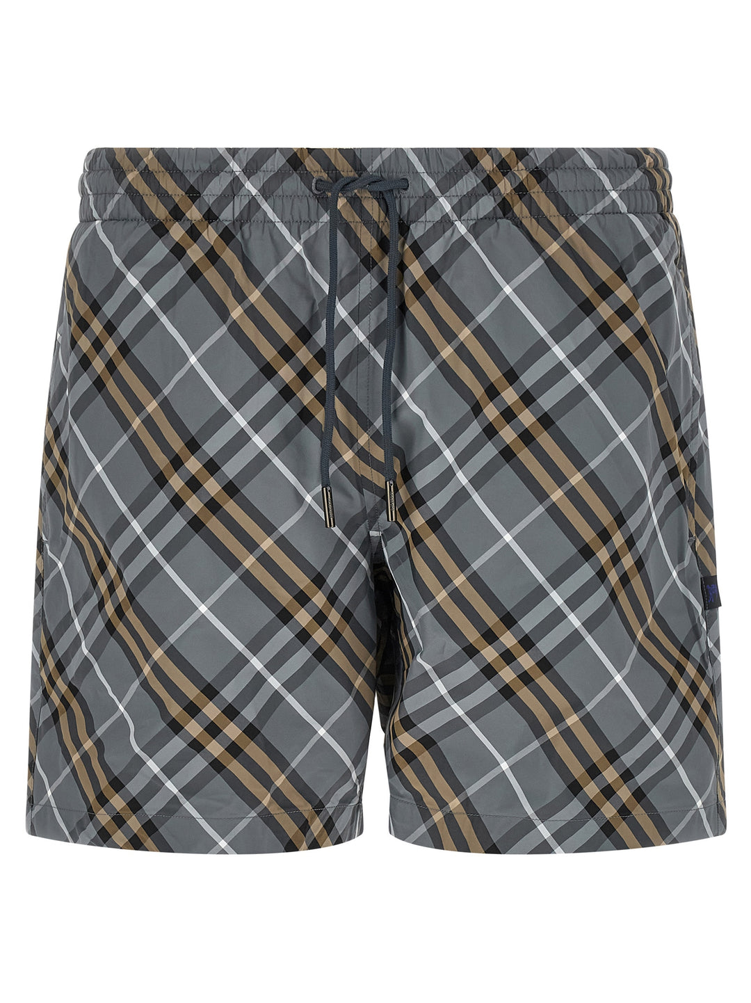 Burberry Swim Check Bermuda e Short - Blu | 41b15c4677f9272267364b4804d43d075a6a66a2