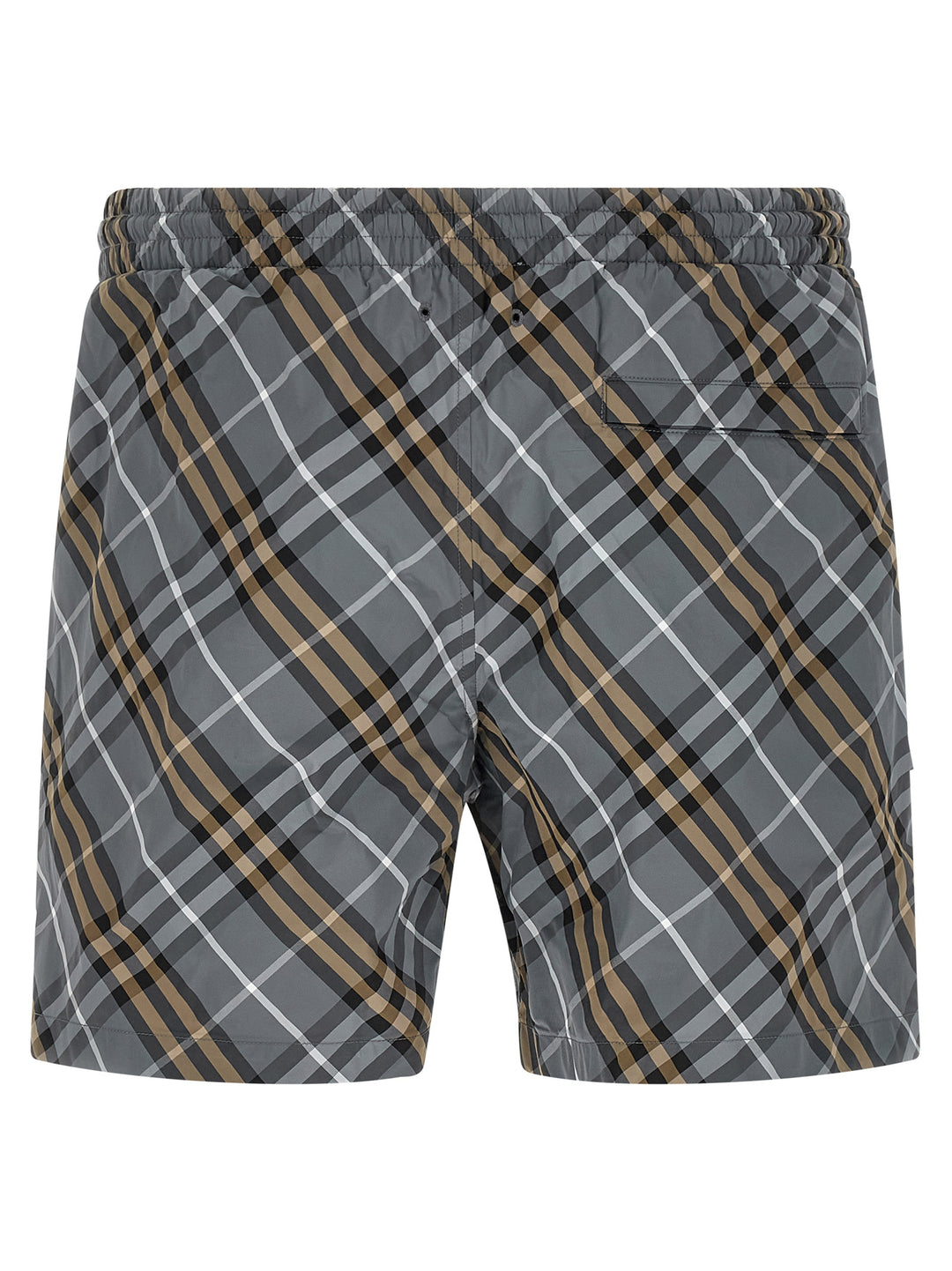 Burberry Swim Check Bermuda e Short - Blu | 764b997146a0b6fc72a3f8c451606f3e4ae20637