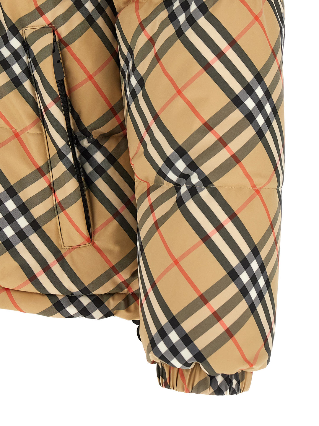 Burberry Snowdon Puffer Jackets - Beige | 22e72384f82ea9fb2b081c6e99d5bd145d210af1
