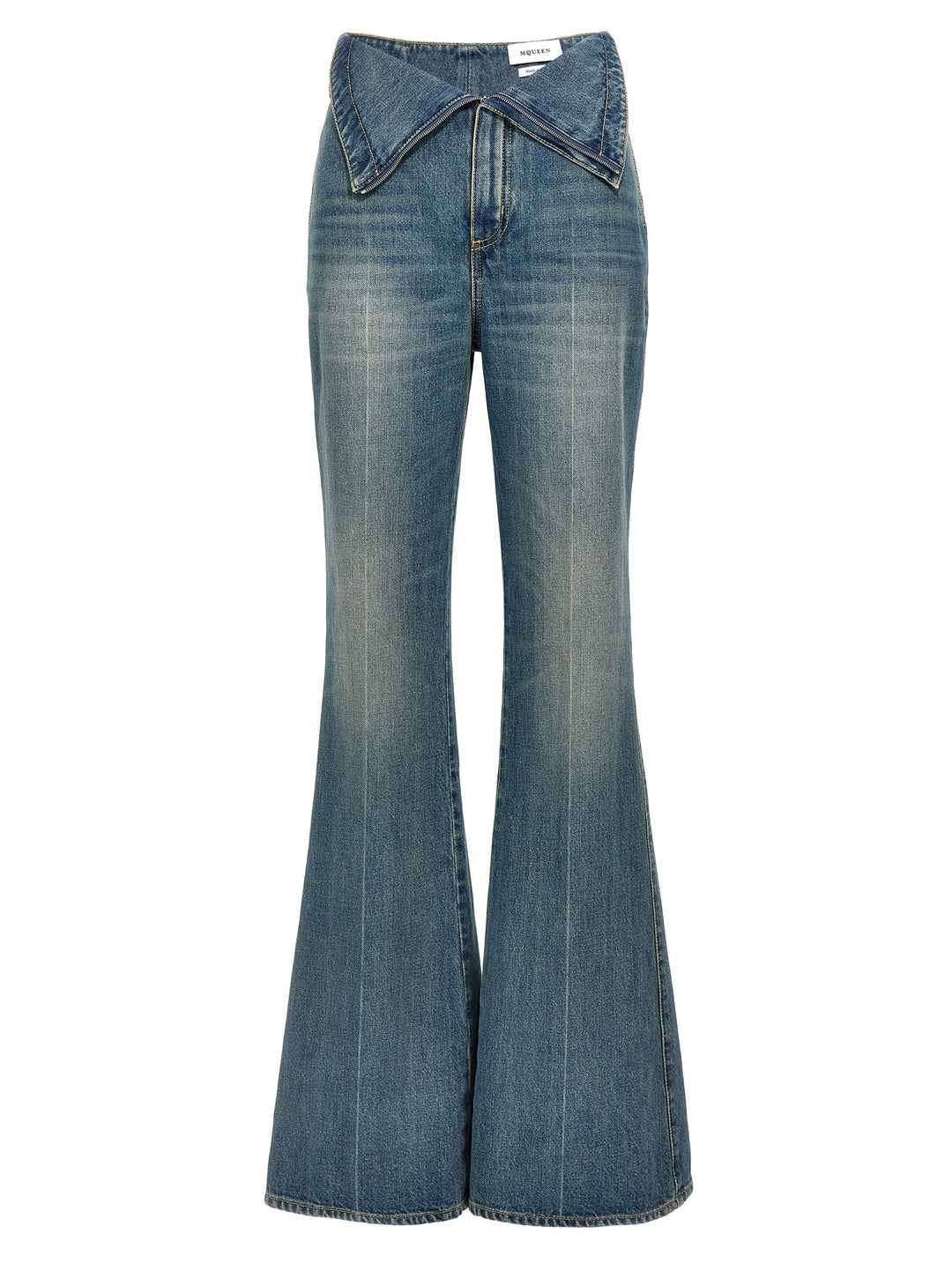 Mcqueen Denim Pants Jeans - Blu | 0bc308657a99645414100caab772ca66c09b0717