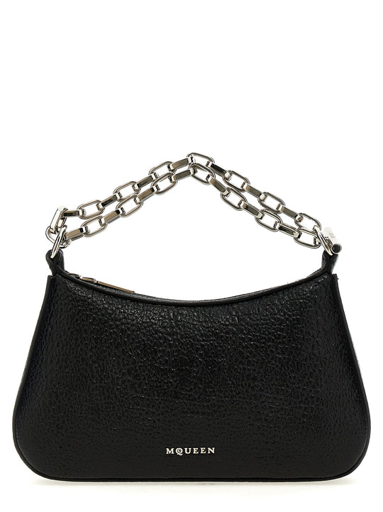 Mcqueen T-Bar Mini Borse A Mano Nero