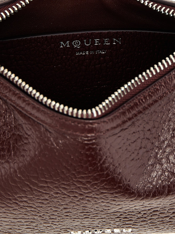 Mcqueen Mcqueen T-Bar Mini Borse a Mano - Bordeaux | 7ab3e35ae3173ad793373443c85056f254f88e63