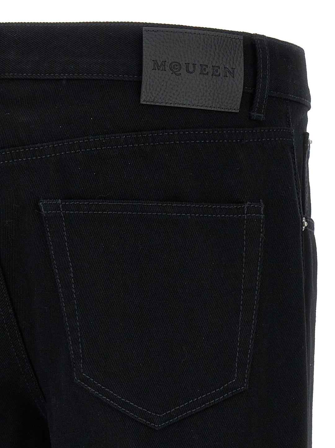 Mcqueen Skull Jeans - Nero | e9aa55d885dad52d815bad664d1869133d2226ac