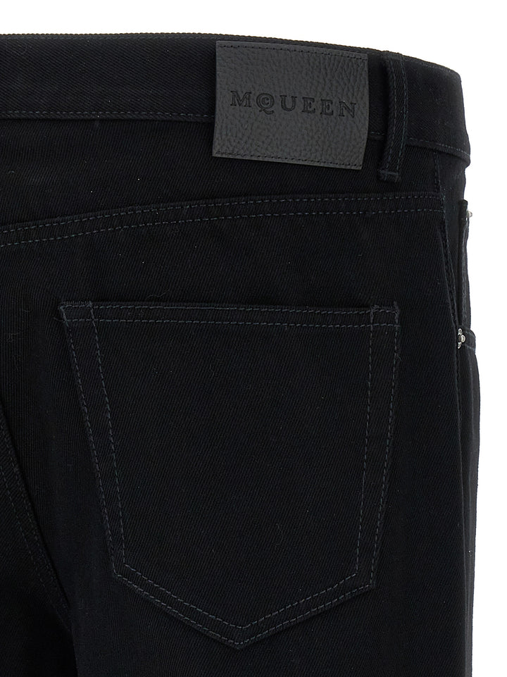 Mcqueen Skull Jeans - Nero | e9aa55d885dad52d815bad664d1869133d2226ac